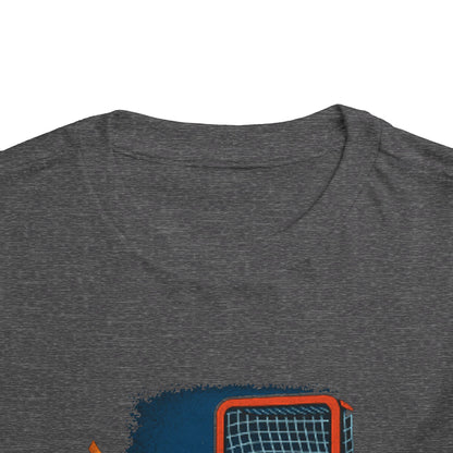 Hockey Slapshot Cute Toddler Tee - 8 colors