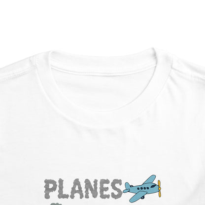 Planes, Trains, Automobiles Cute Toddler Tee - 7 colors