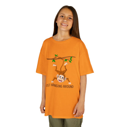 Kids' Just Hanging Around Monkey T-Shirt - 18 colors