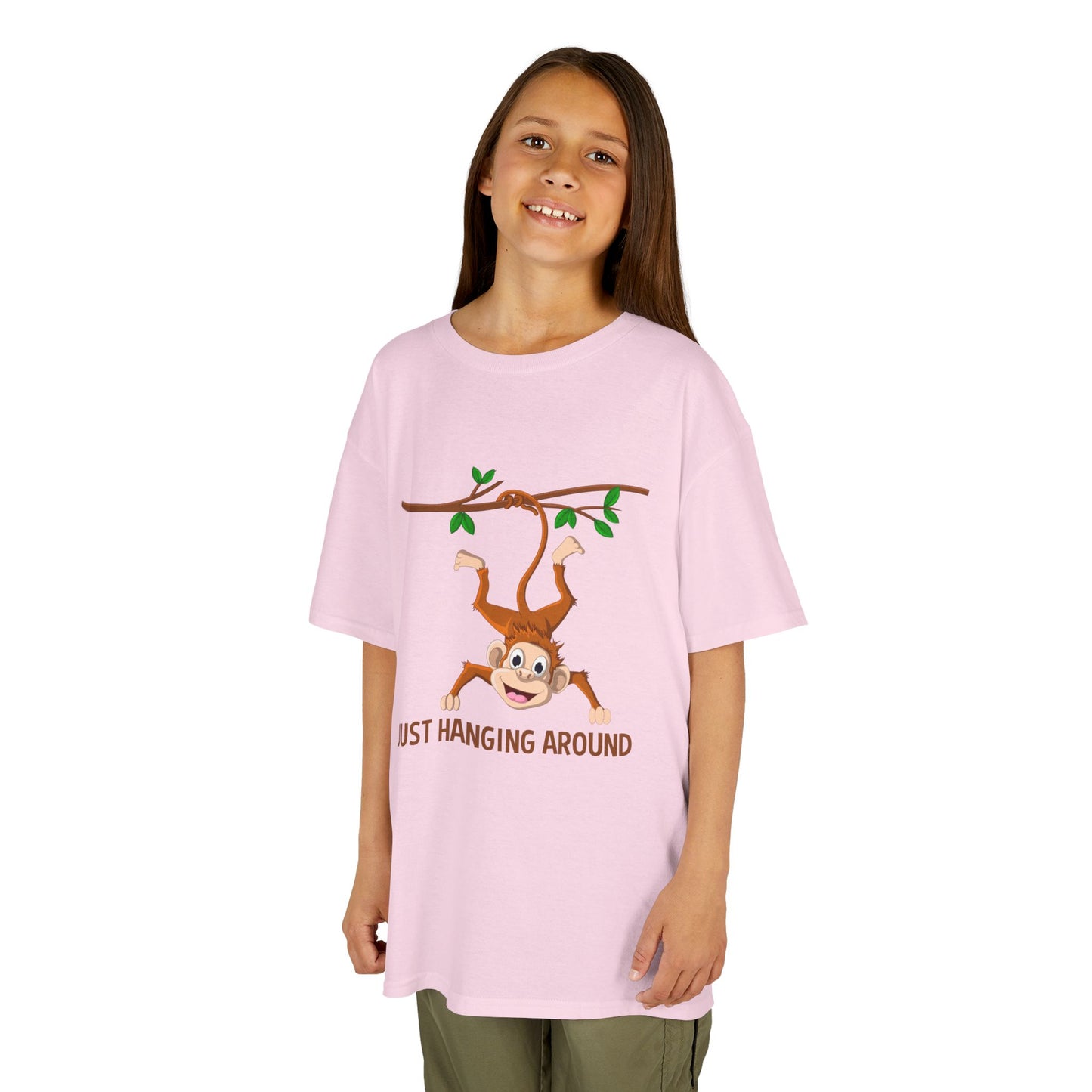 Kids' Just Hanging Around Monkey T-Shirt - 18 colors