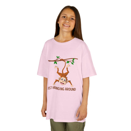 Kids' Just Hanging Around Monkey T-Shirt - 18 colors