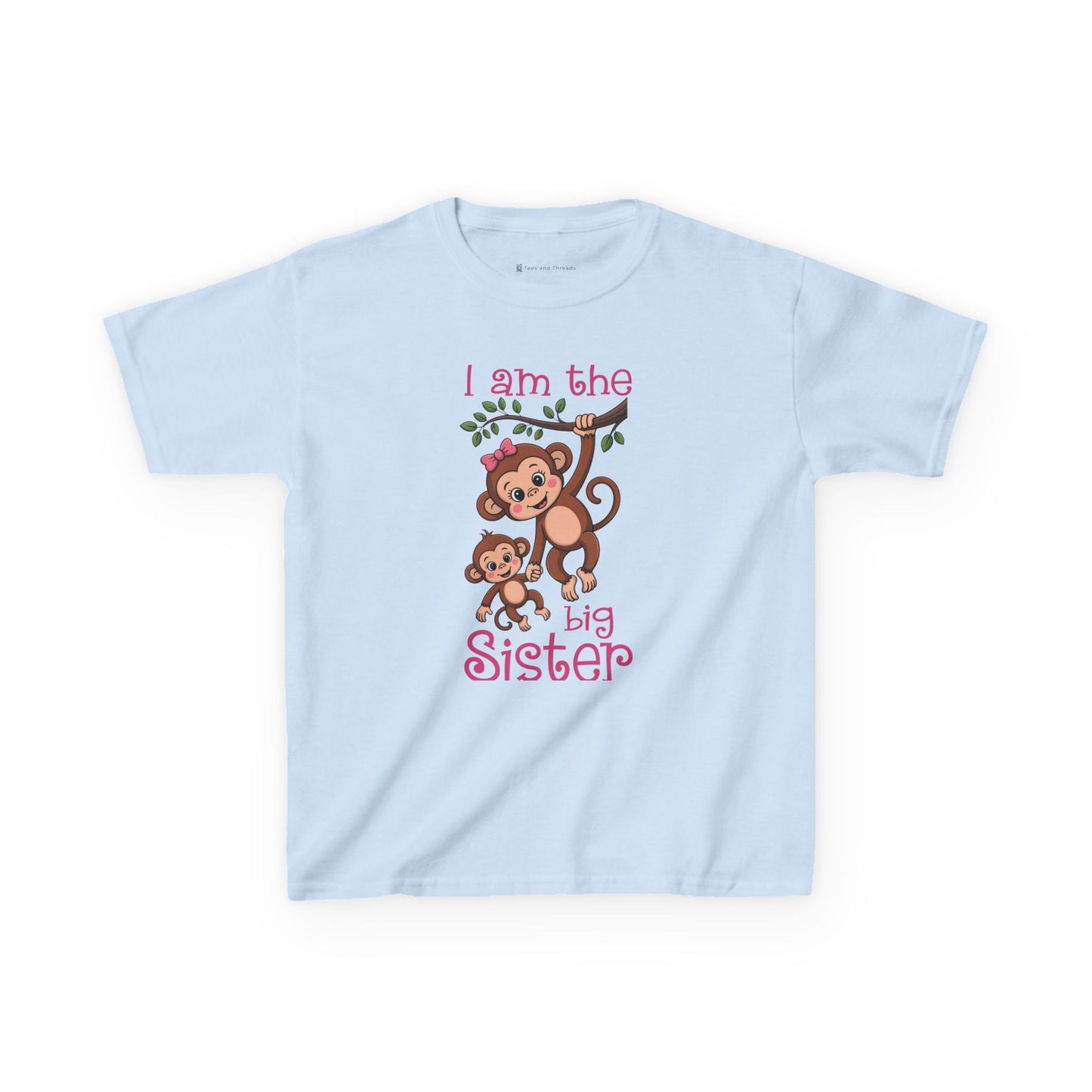 Kids' I Am The Big Sister T-Shirt - 13 colors