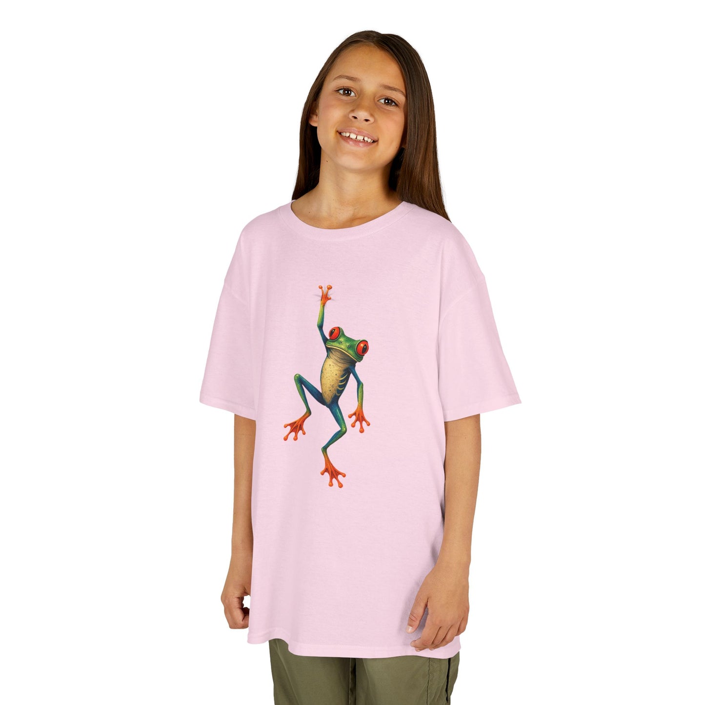 Kids' Hang On Froggy T-shirt - 14 colors