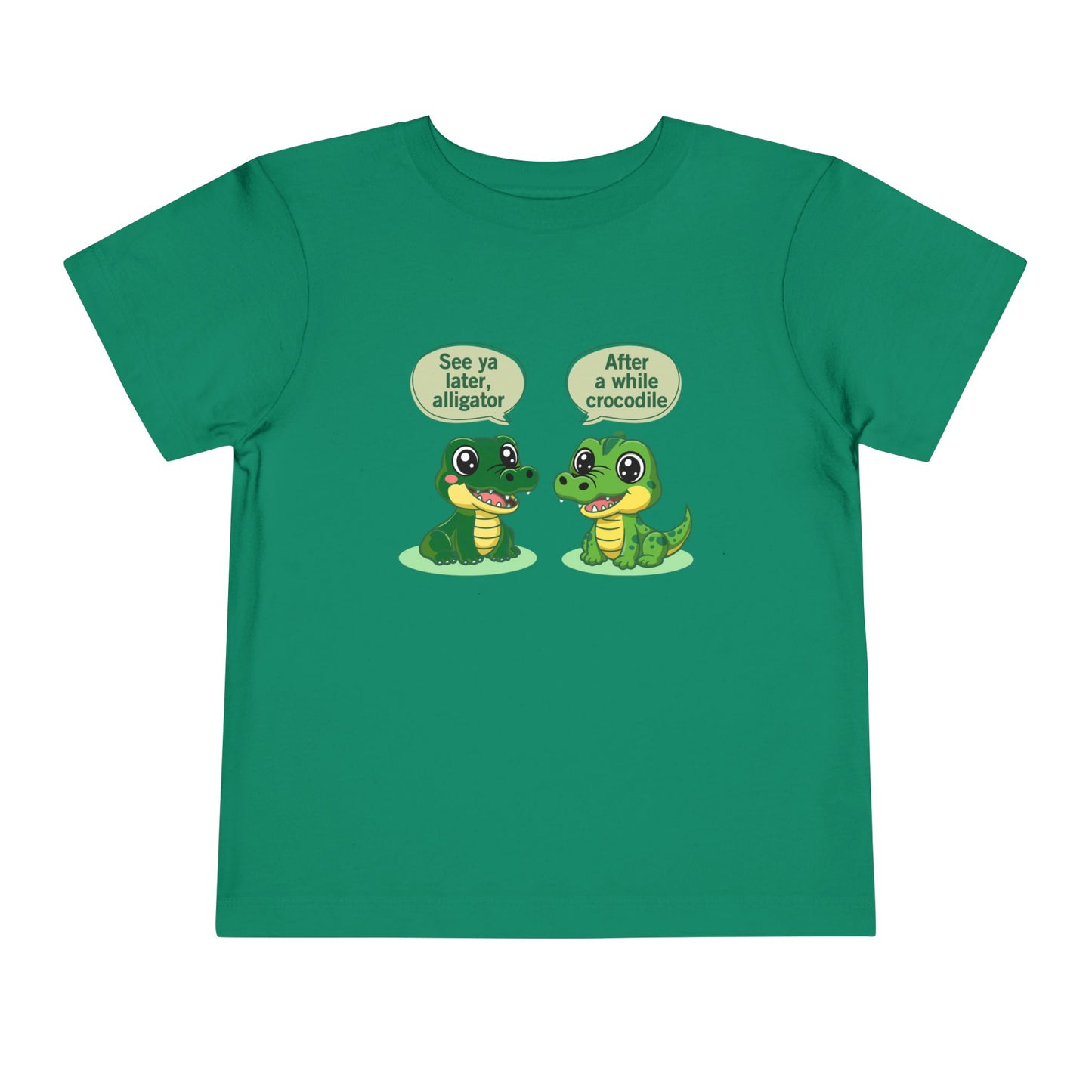 See You Later Alligator Cute Toddler Tee - 11 colors