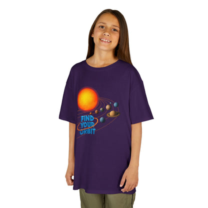Kids' Find Your Orbit Planets T-shirt - 13 colors