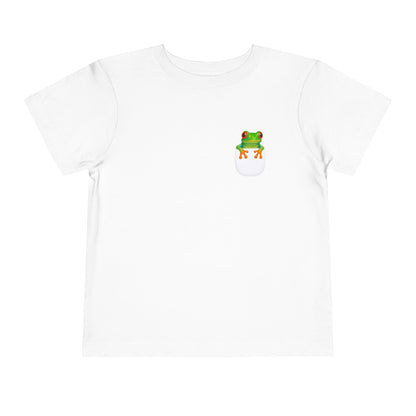 Froggy Friend Cute Toddler Tee - 7 colors