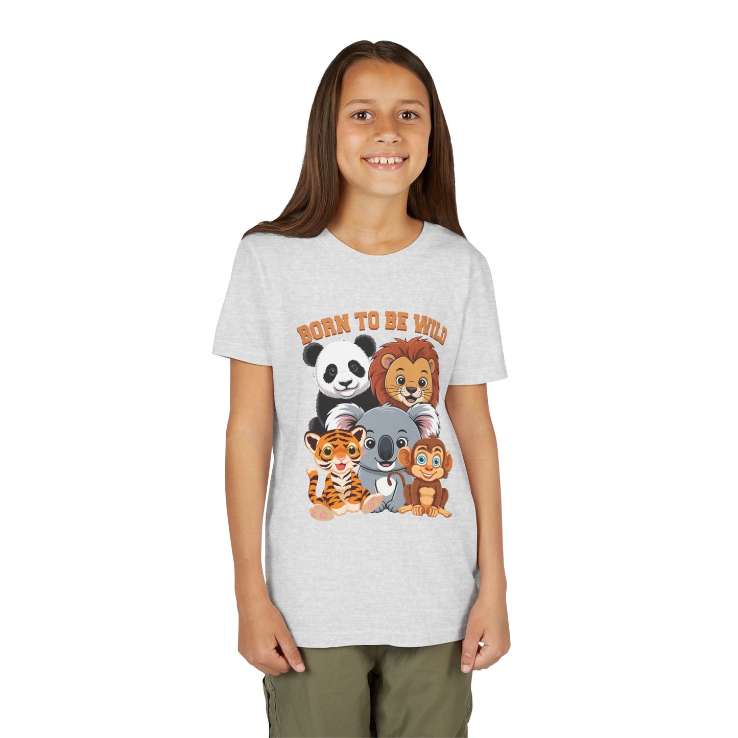 Born to Be Wild Animal Friends Kids T-Shirt