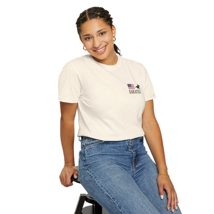 Saratoga All American Chest Design T-Shirt - 12 colors