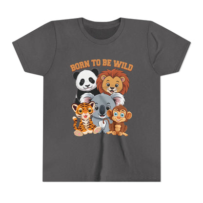 Born to Be Wild Animal Friends Kids T-Shirt