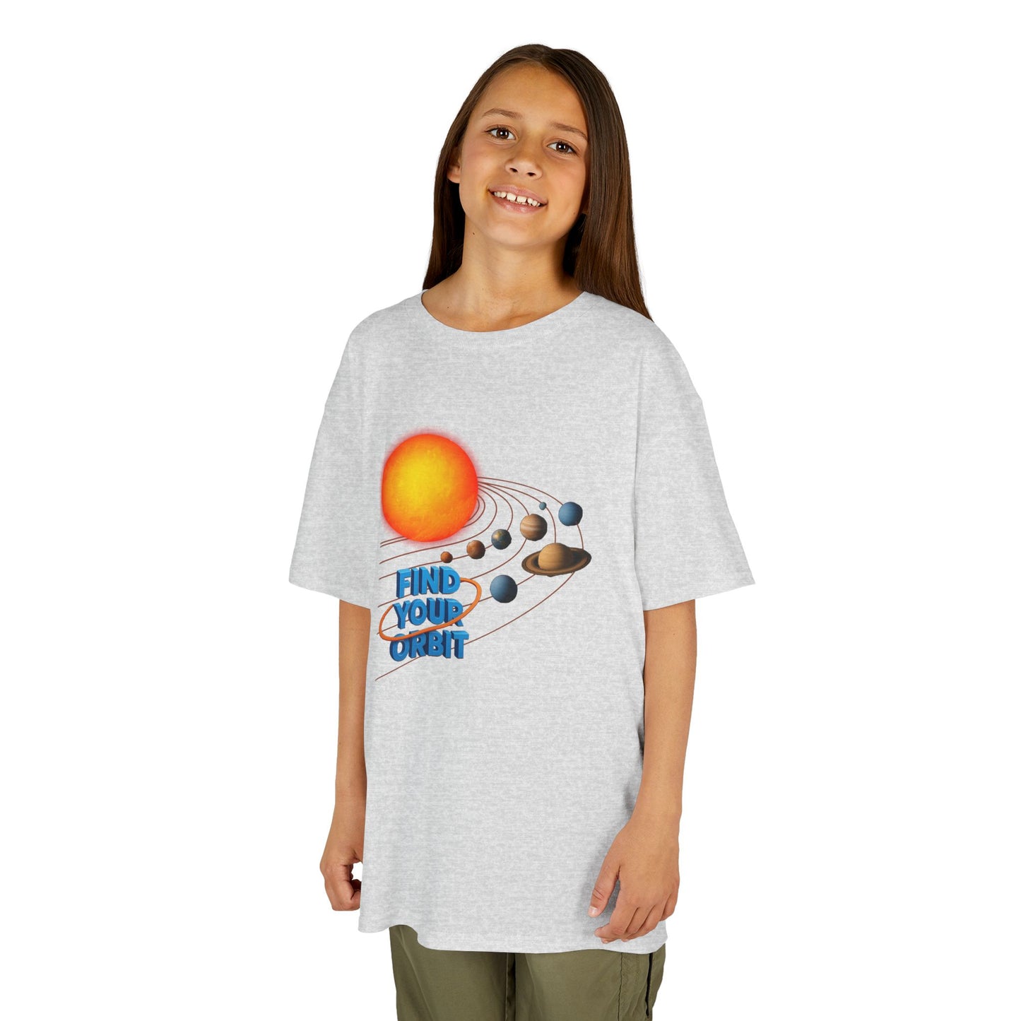 Kids' Find Your Orbit Planets T-shirt - 13 colors
