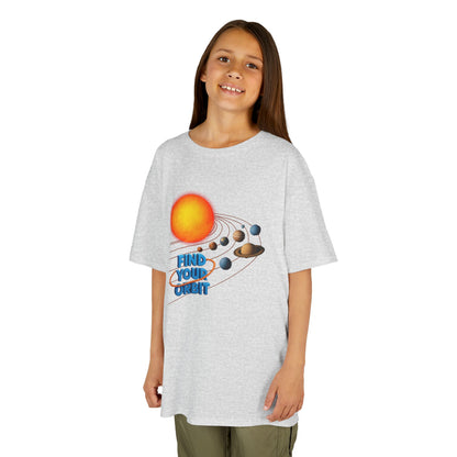 Kids' Find Your Orbit Planets T-shirt - 13 colors