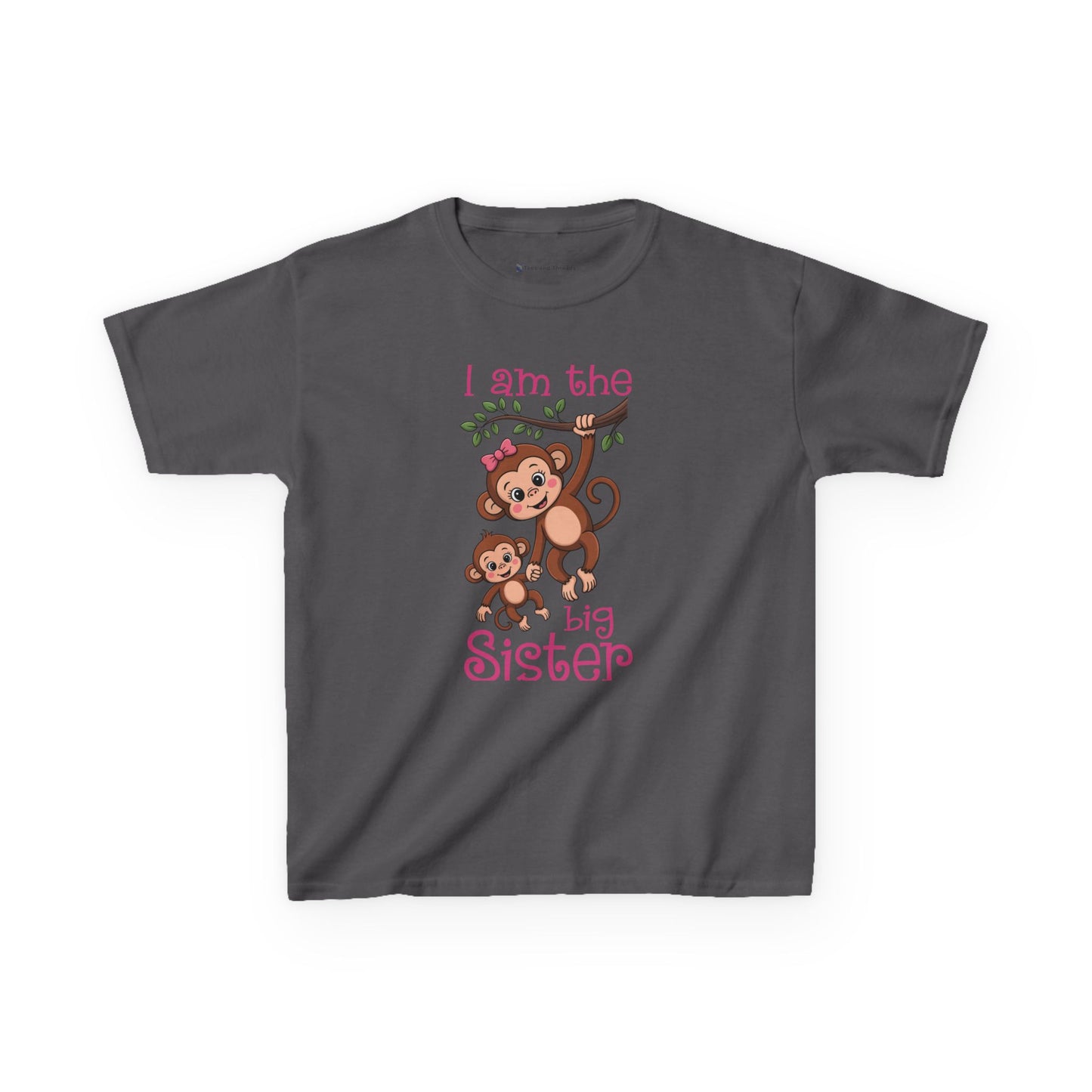 Kids' I Am The Big Sister T-Shirt - 13 colors