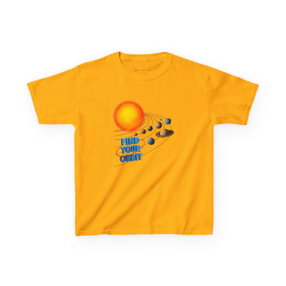 Kids' Find Your Orbit Planets T-shirt - 13 colors