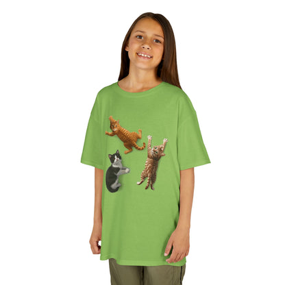 Kids' Clinging Kittens T-Shirt - 14 colors