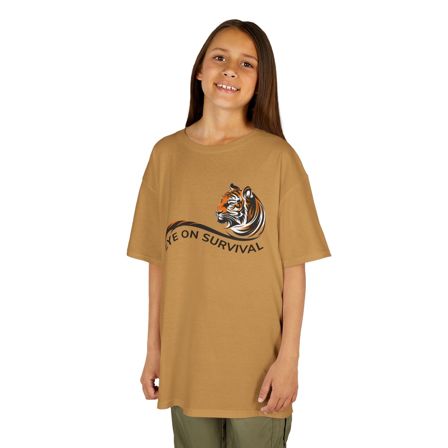 Kids' Eye on Survival Tiger T-shirt - 12 colors