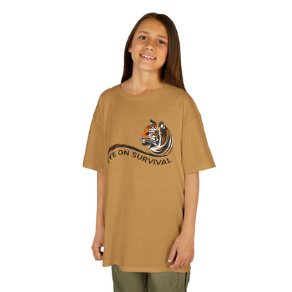 Kids' Eye on Survival Tiger T-shirt - 12 colors