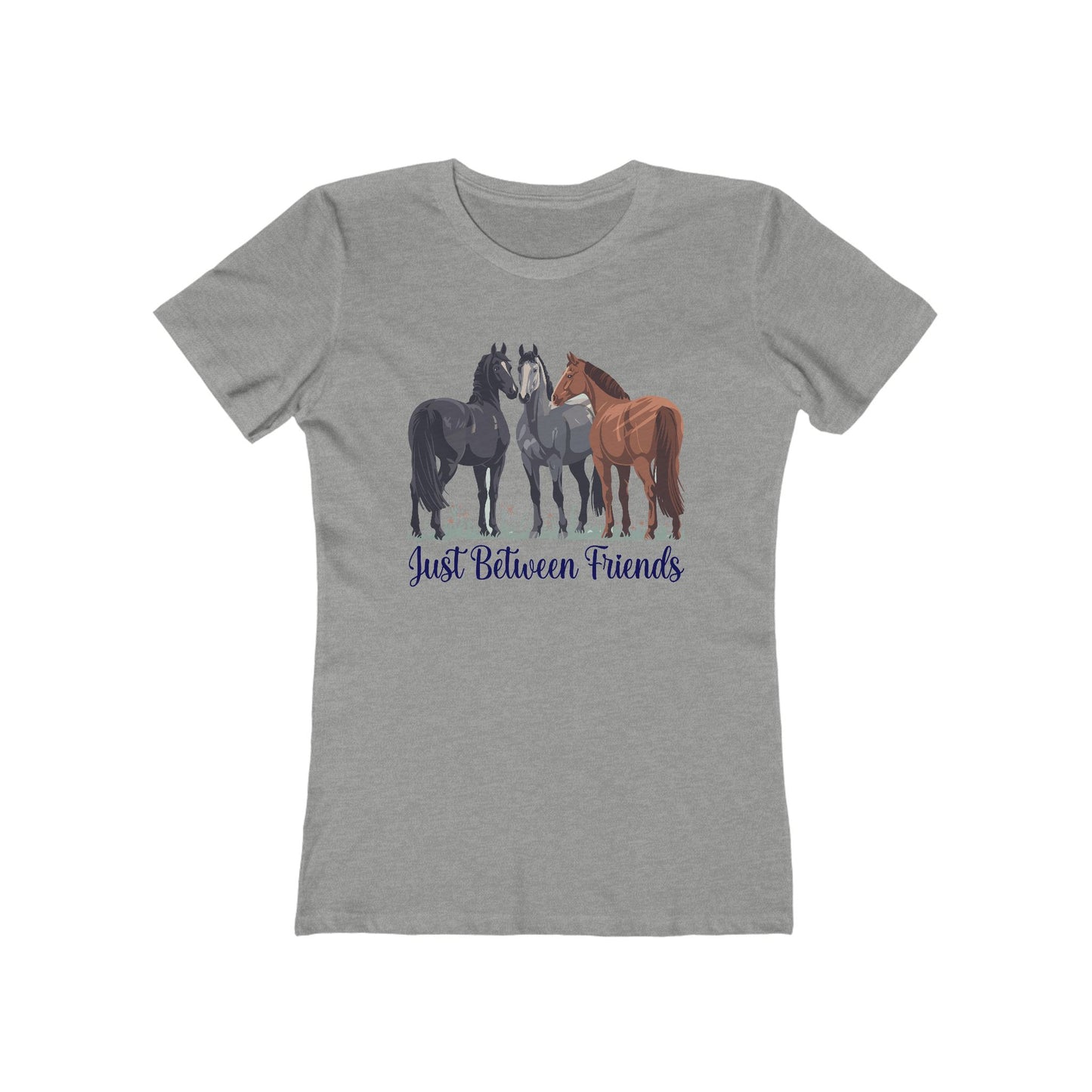 Women's Just Between Friends Horse T-Shirt - 7 colors