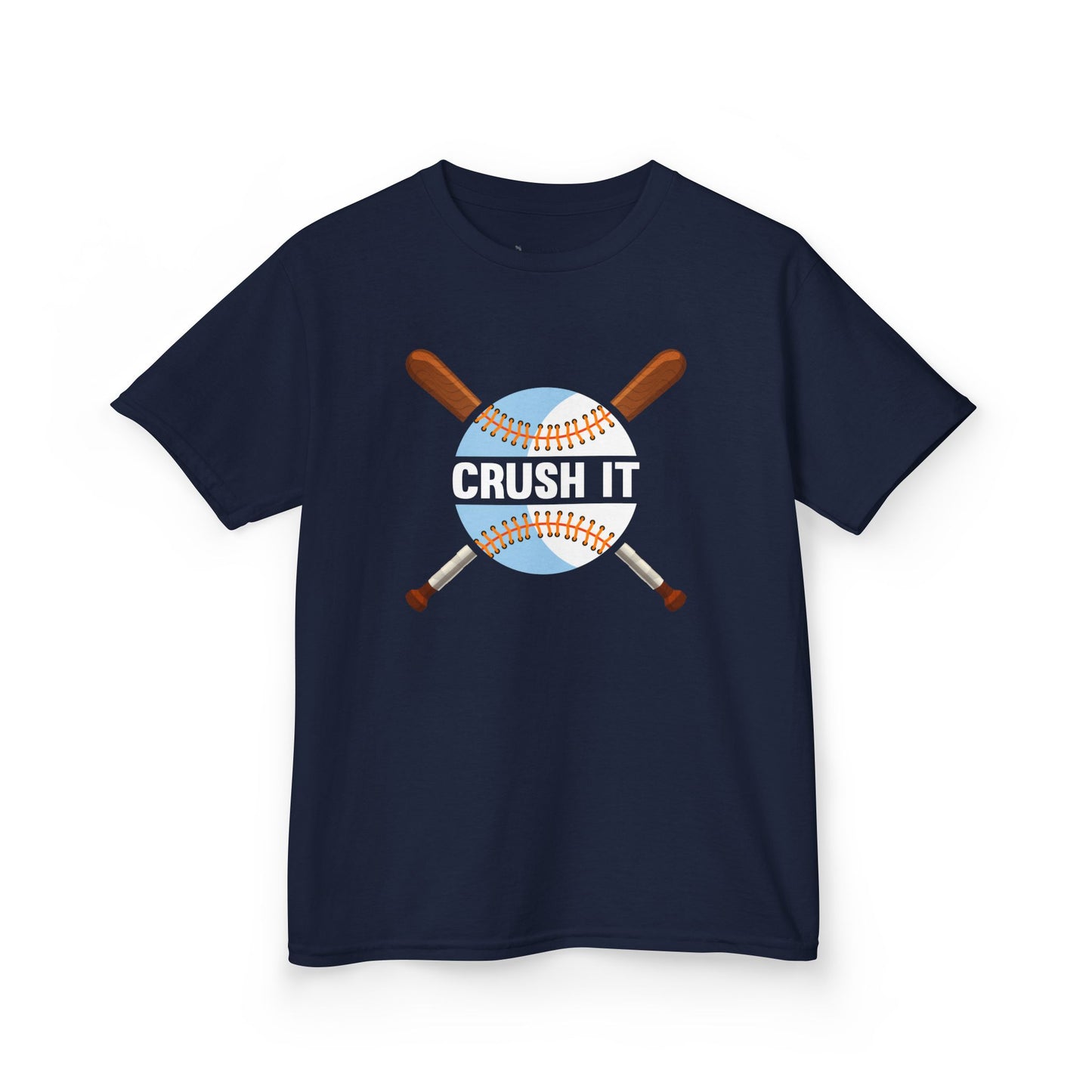 Kids' Crush It Baseball T-Shirt - 8 colors