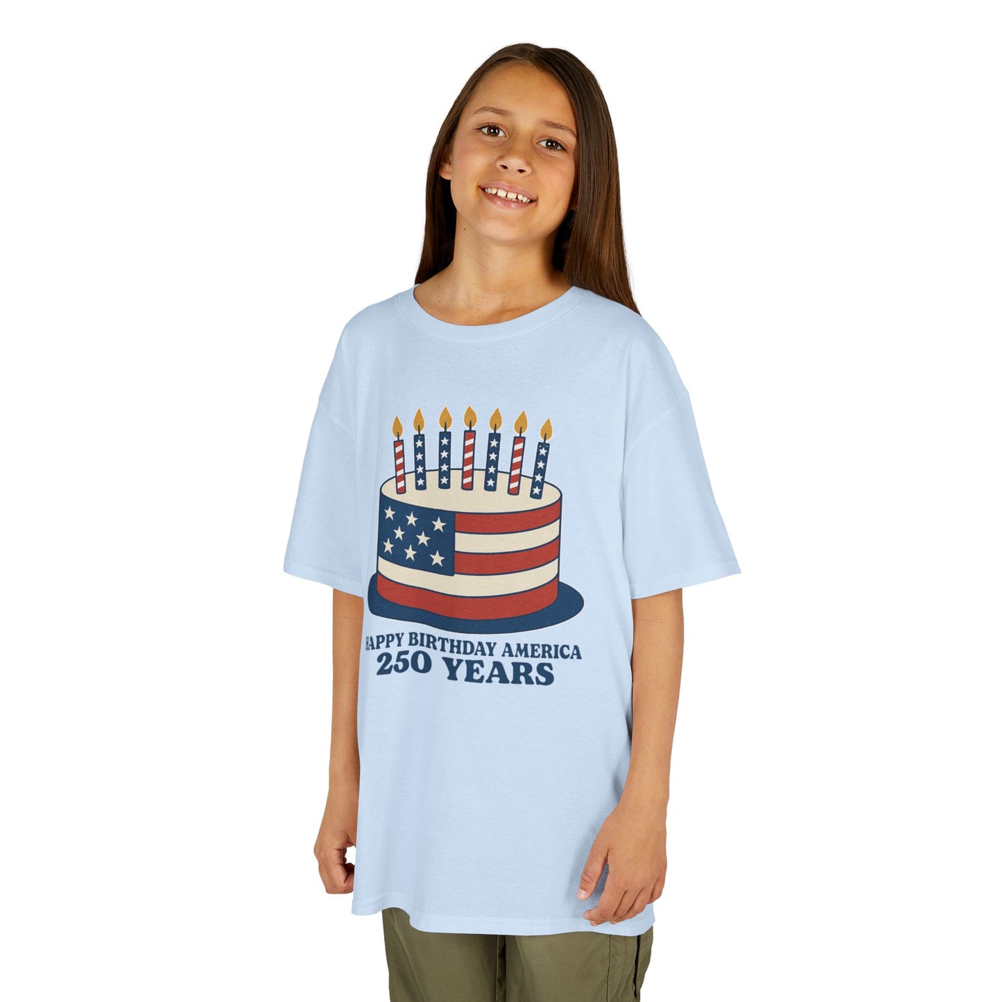 Kids' USA Birthday Cake T-shirt - 6 colors
