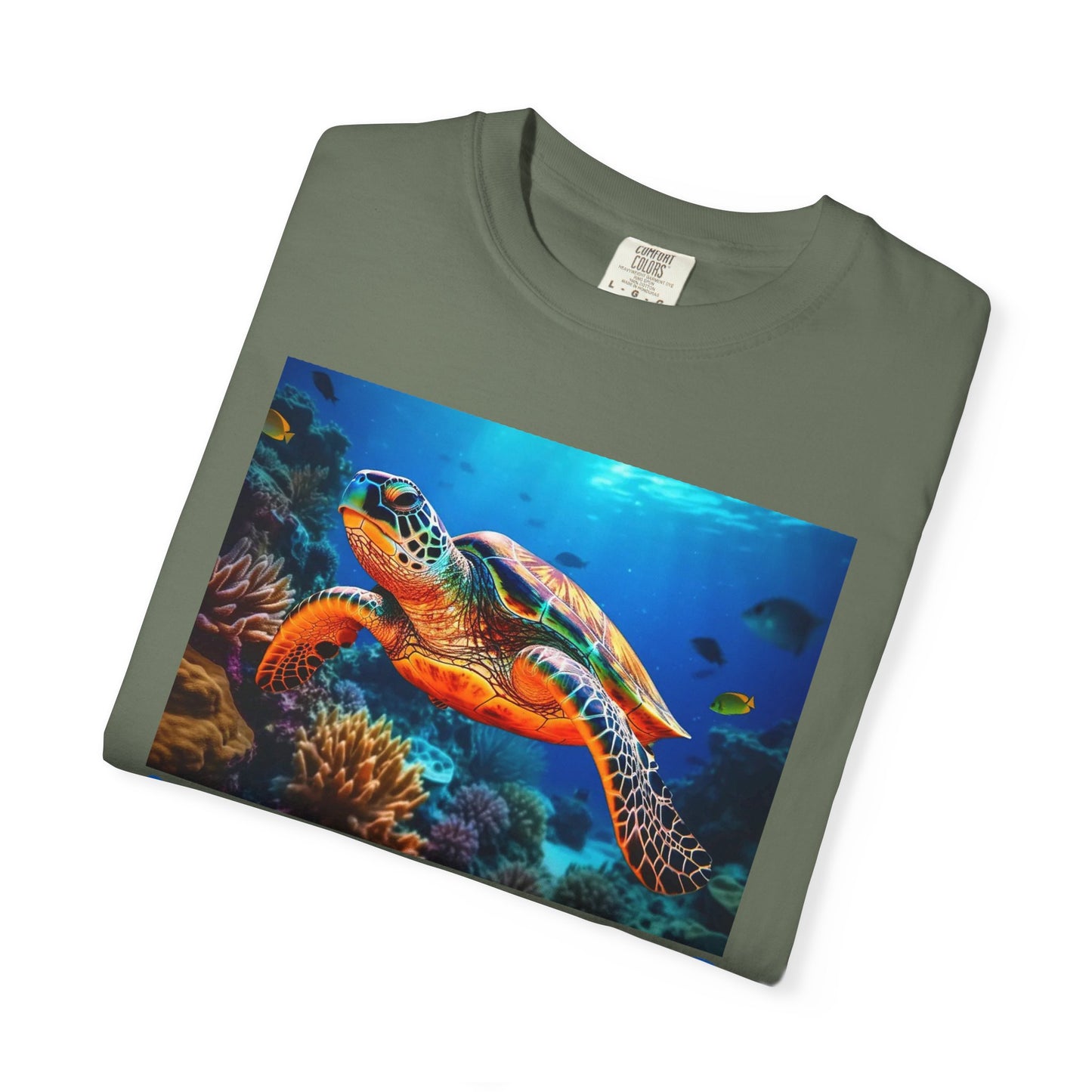 Under Pressure Sea Turtle T-Shirt - 16 colors