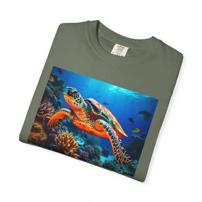 Under Pressure Sea Turtle T-Shirt - 16 colors