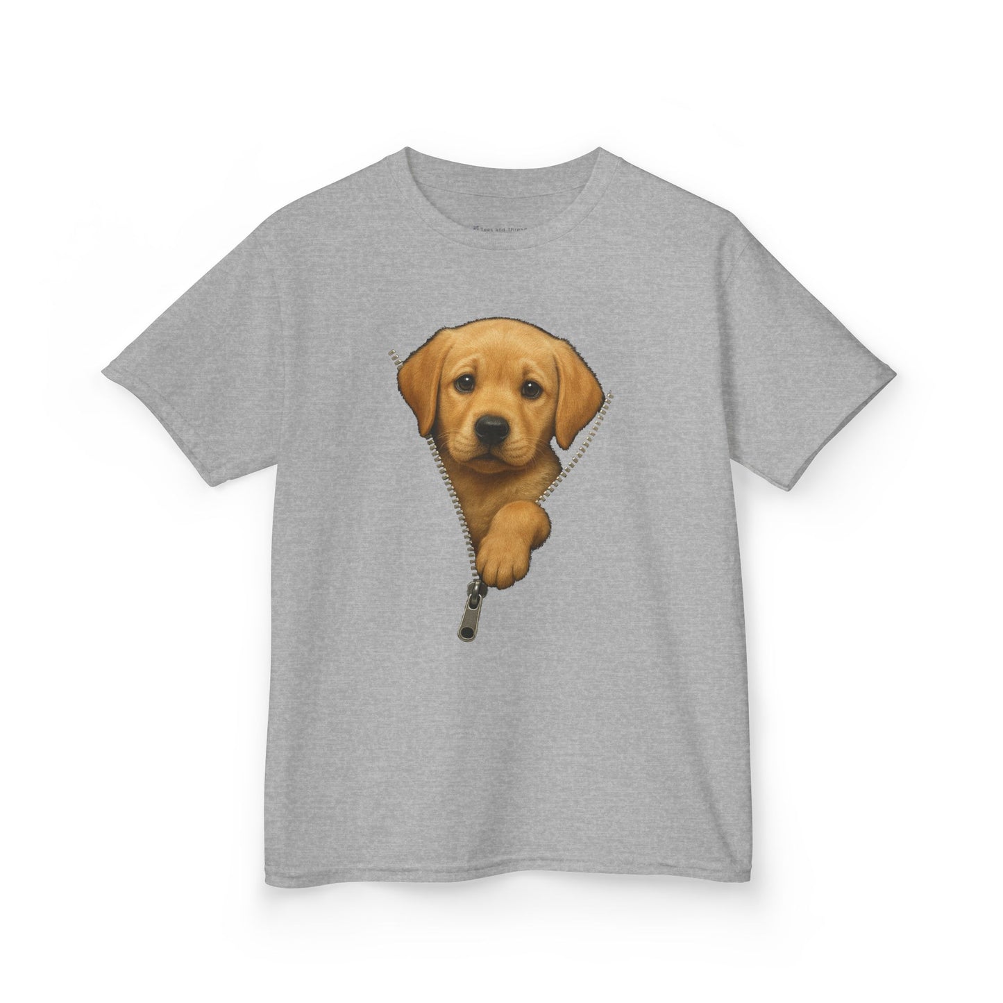 Kids' Peeking Puppy T-shirt - 15 colors