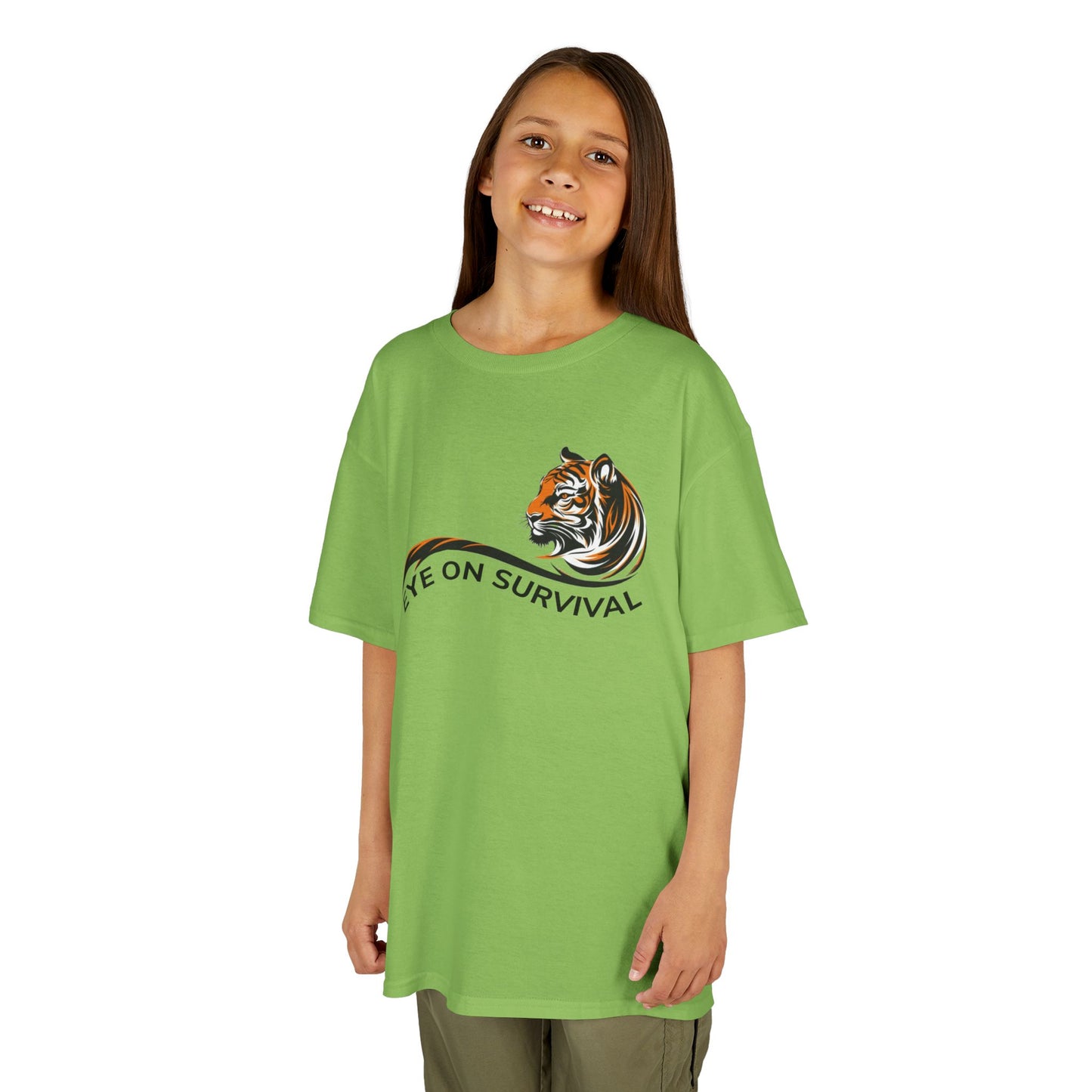 Kids' Eye on Survival Tiger T-shirt - 12 colors