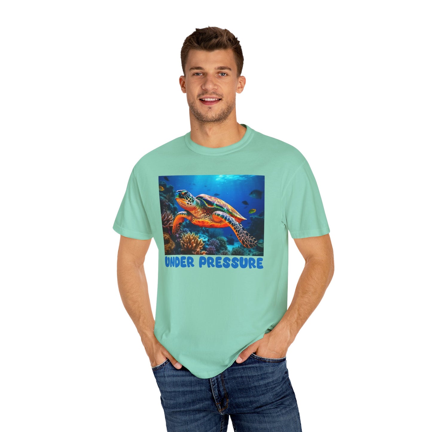 Under Pressure Sea Turtle T-Shirt - 16 colors