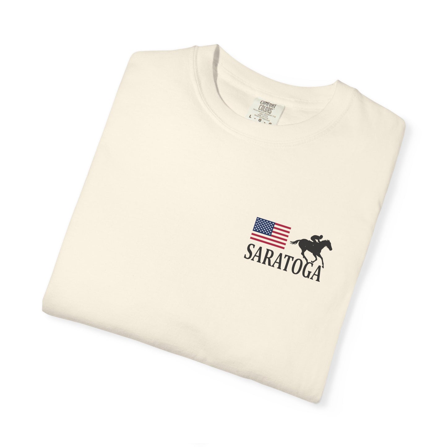Saratoga All American Chest Design T-Shirt - 12 colors