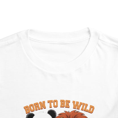 Born To Be Wild Cute Animals Toddler Tee - 8 colors