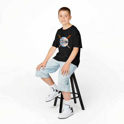 Kids' Crush It Baseball T-Shirt - 8 colors