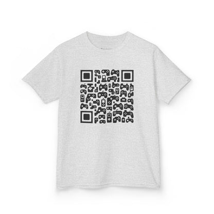 Kids' Gaming QR Code T-shirt - 7 colors