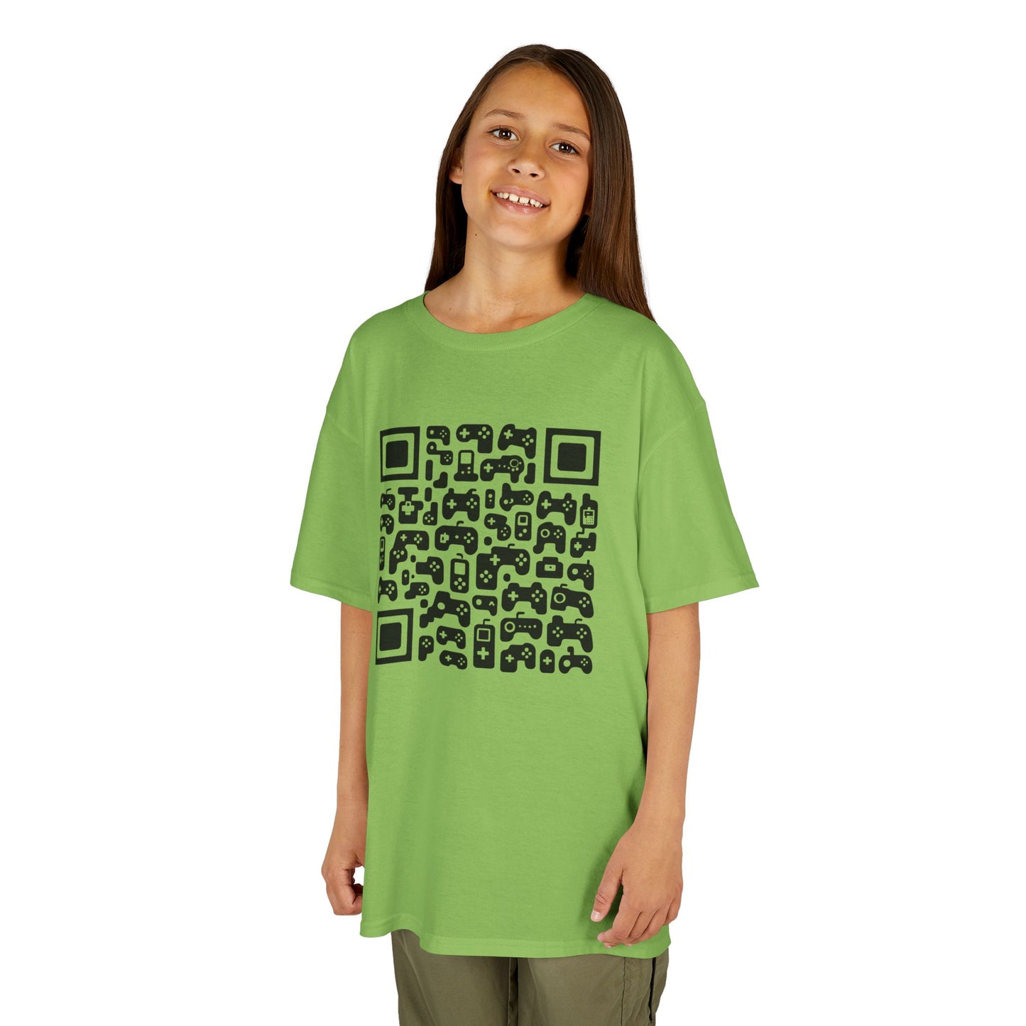 Kids' Gaming QR Code T-shirt - 7 colors