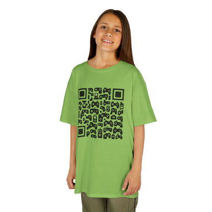 Kids' Gaming QR Code T-shirt - 7 colors
