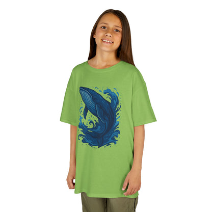 Kids' Soaring Whale T-shirt - 10 colors