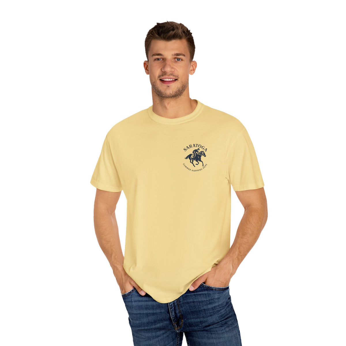 Saratoga Summer Happens Here T-Shirt - 10 colors