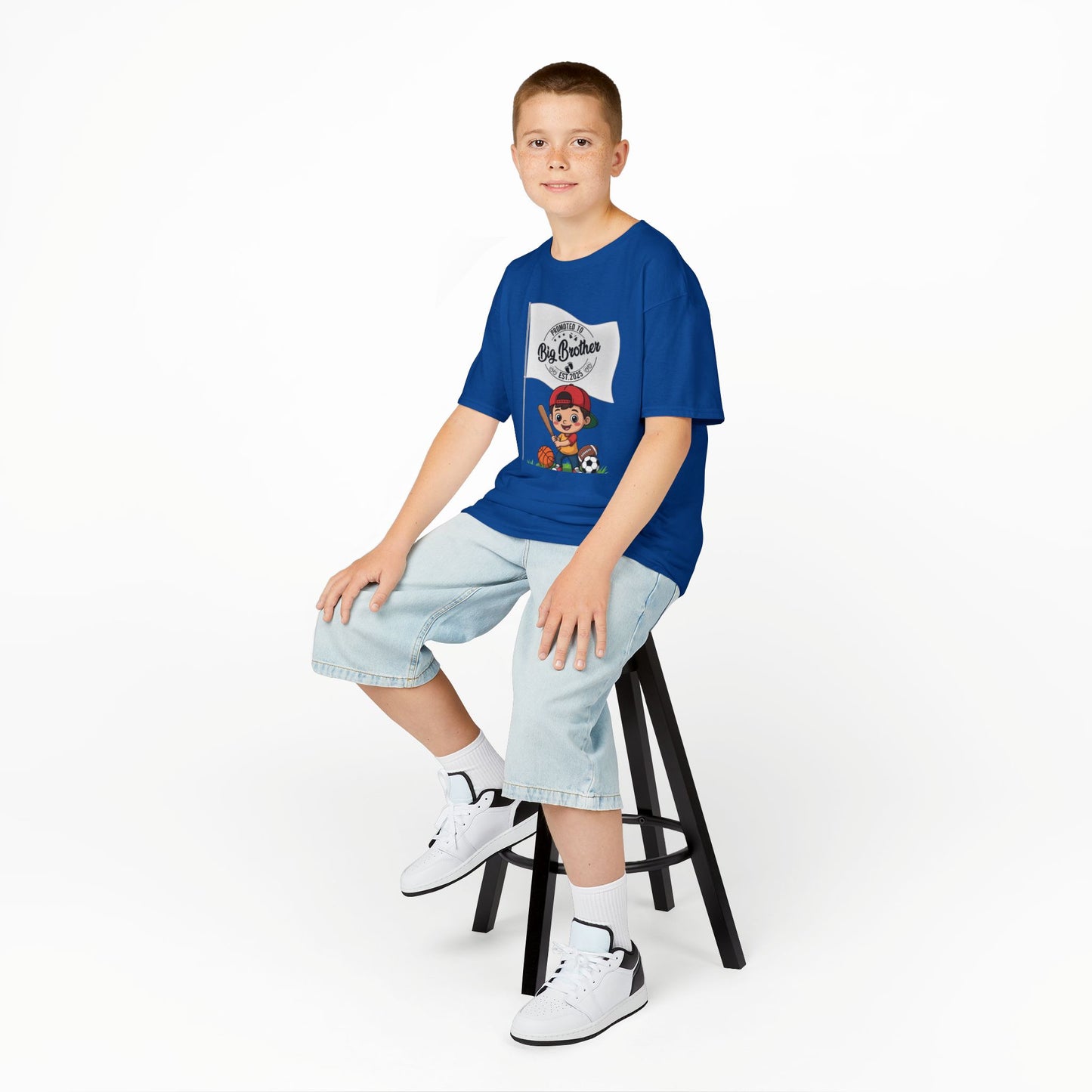 Kids' Promoted to Big Brother 2025 T-Shirt - 12 colors