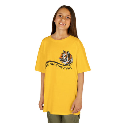 Kids' Eye on Survival Tiger T-shirt - 12 colors