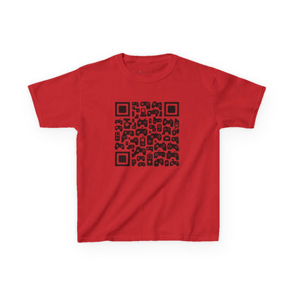Kids' Gaming QR Code T-shirt - 7 colors