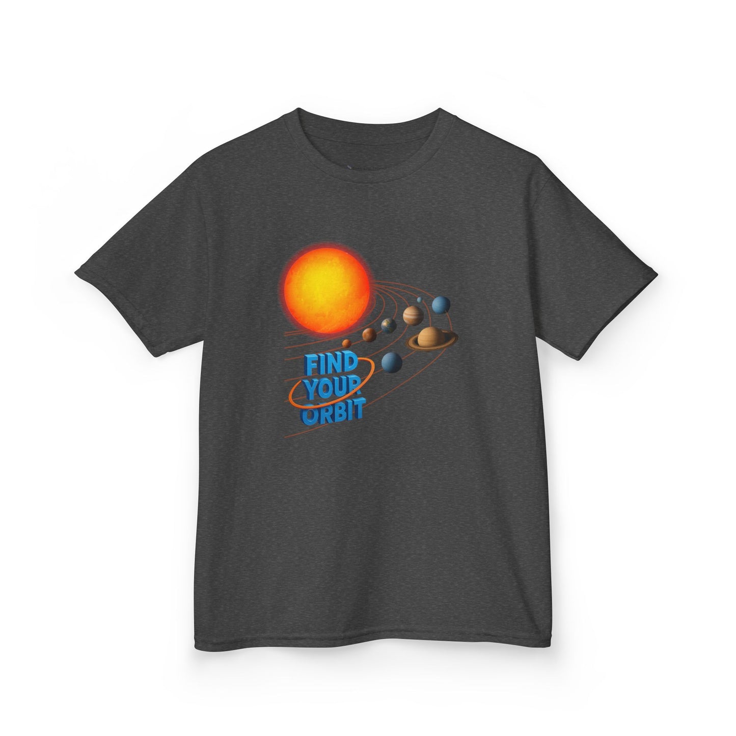 Kids' Find Your Orbit Planets T-shirt - 13 colors