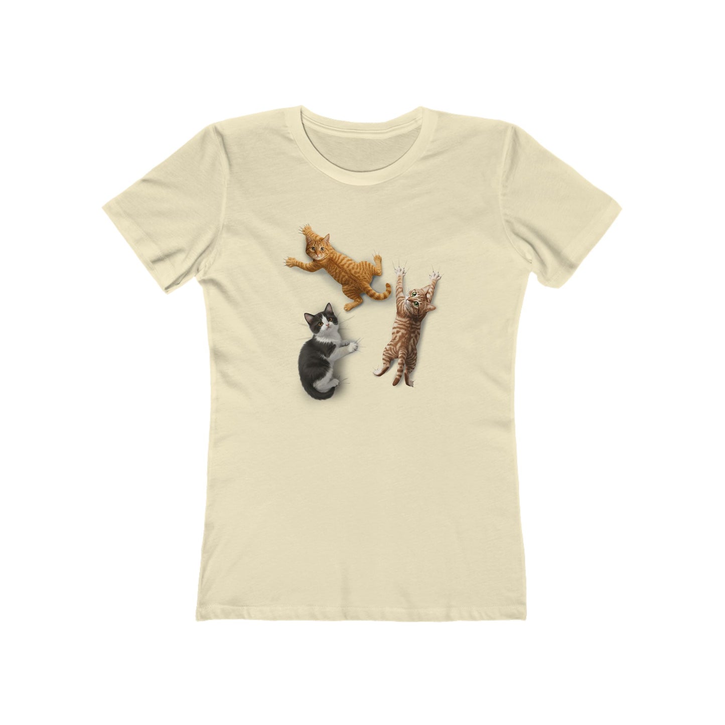 Women's Clinging Kittens T-Shirt - 8 colors