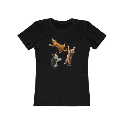 Women's Clinging Kittens T-Shirt - 8 colors