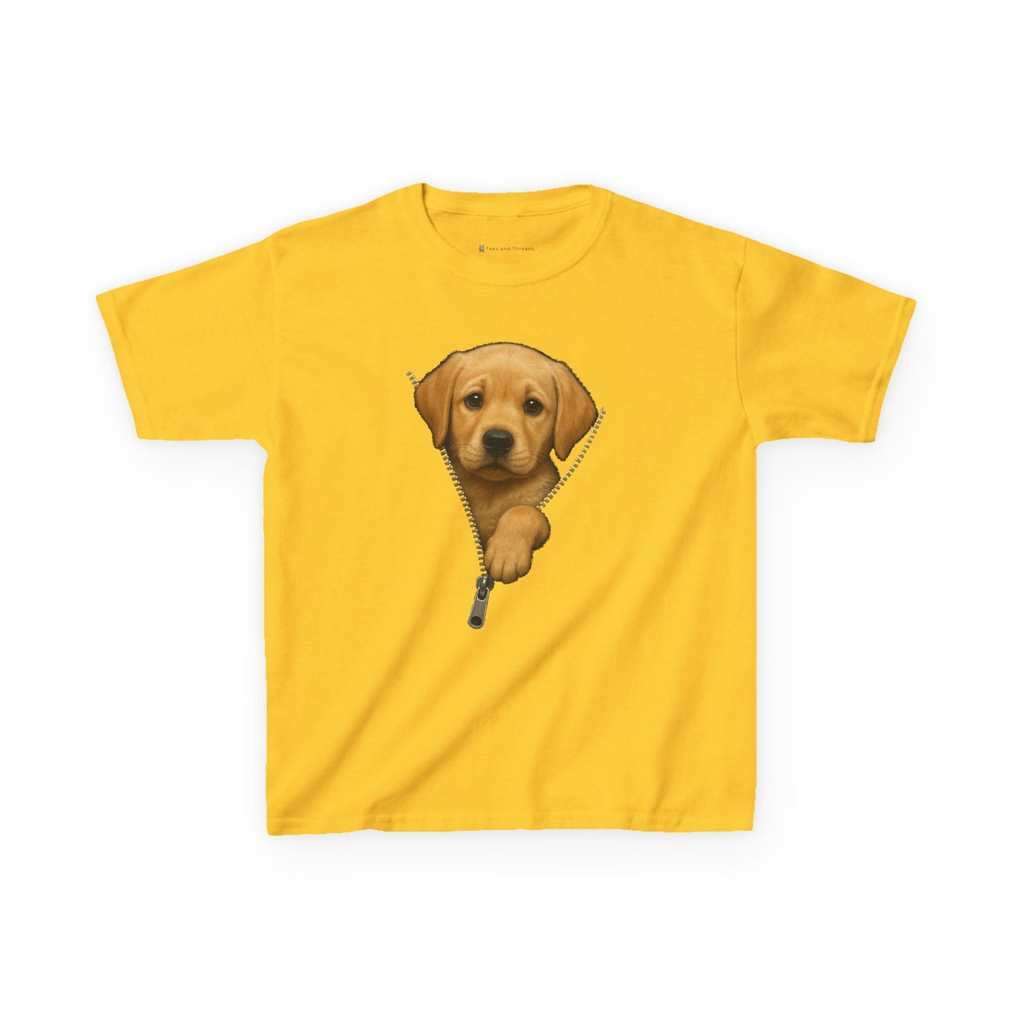 Kids' Peeking Puppy T-shirt - 15 colors