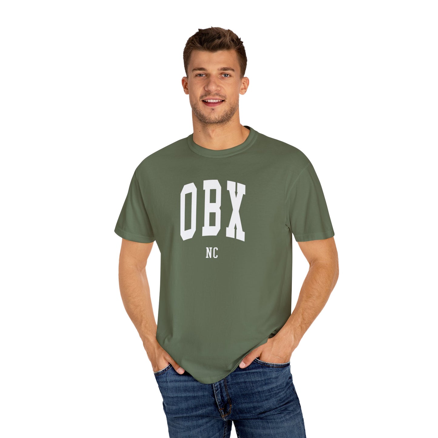 Outer Banks NC (OBX) Classic Block T-shirt - 10 colors