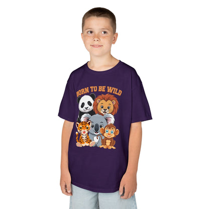 Kids' Born to Be Wild Animal Friends T-Shirt - 18 colors