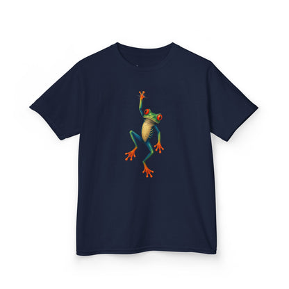 Kids' Hang On Froggy T-shirt - 14 colors