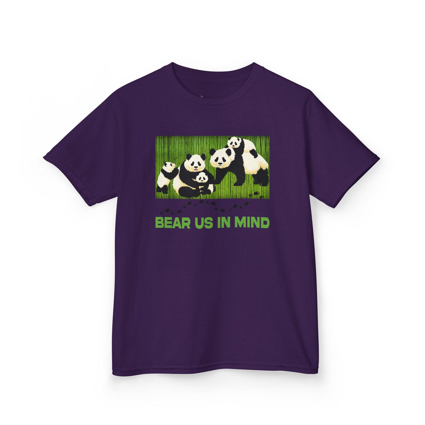 Kids' Bear Us In Mind Panda T-Shirt - 15 colors