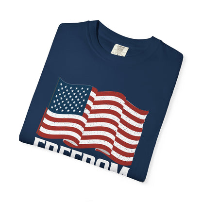 Patriotic Freedom Faith Family T-shirt - 17 colors