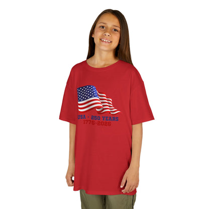 Kids' USA 250 Years Birthday 1776-2026 T-shirt - 15 colors