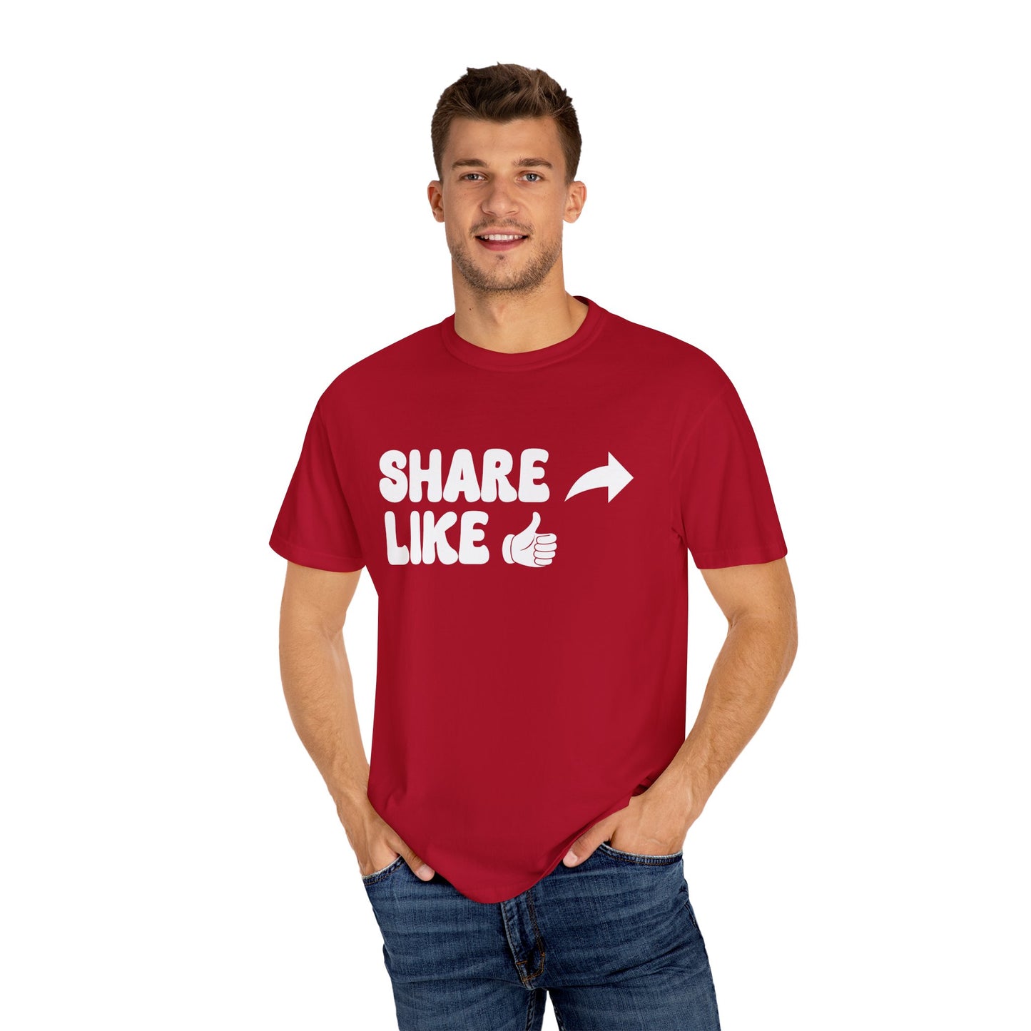 Share, Like Unisex T-Shirt - 11 colors
